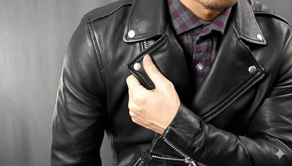 All Saints leather jacket