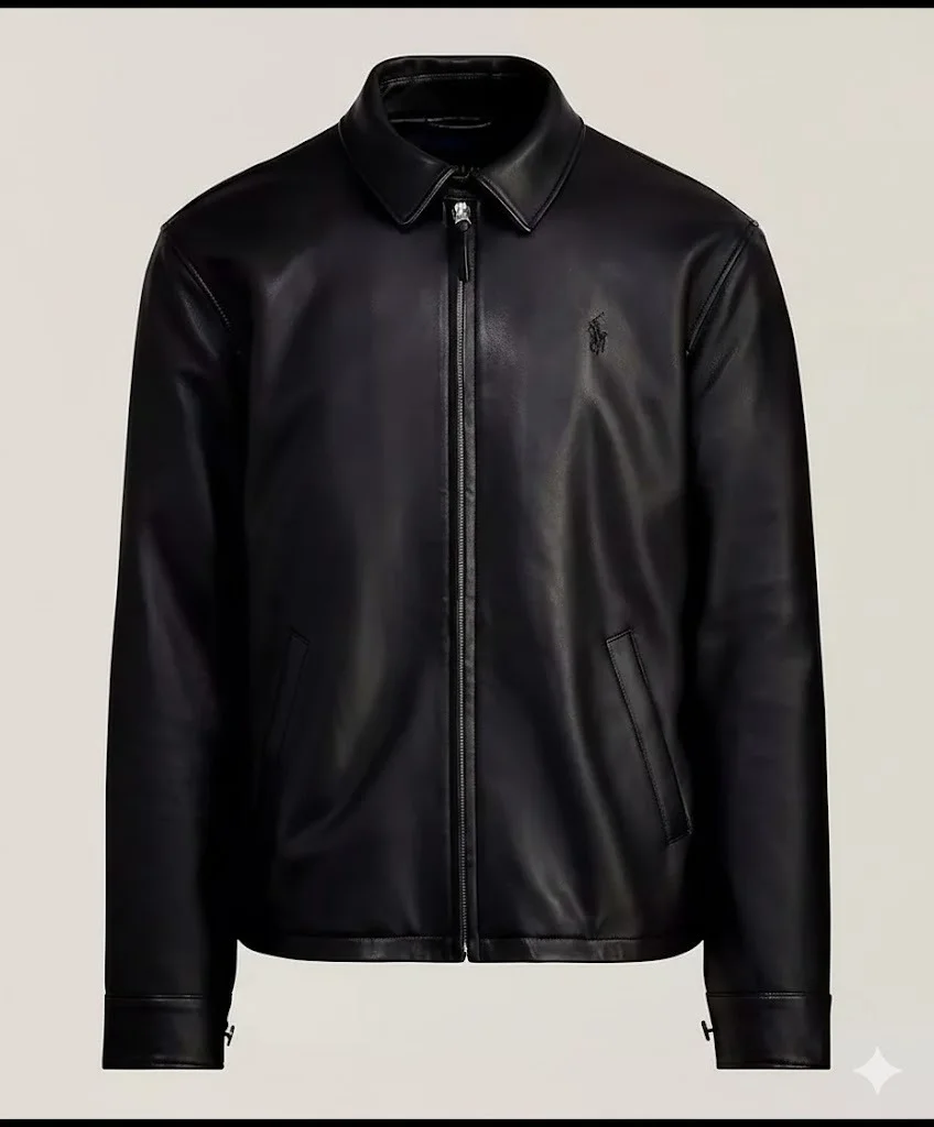 Ralph lauren leather jacket
