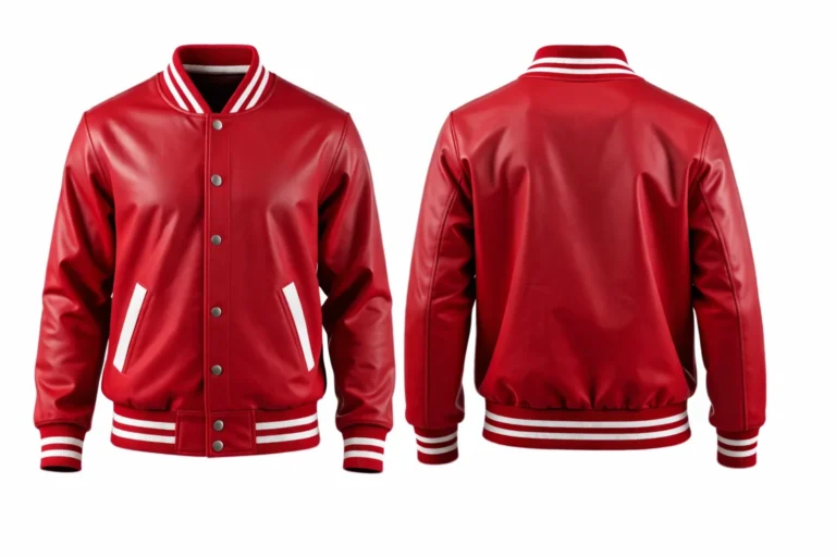 Red leather jackets
