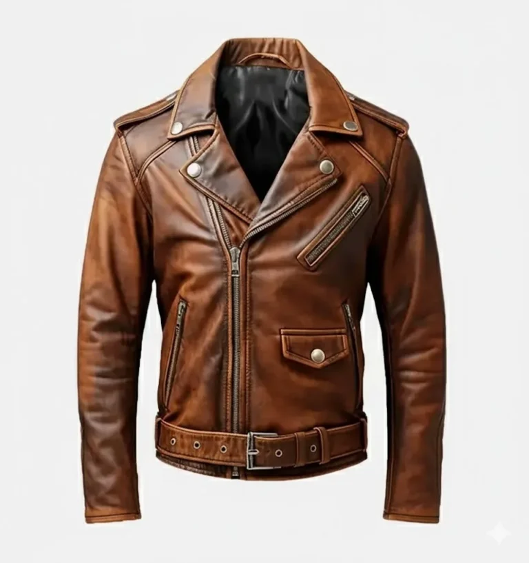 Vintage leather jacket