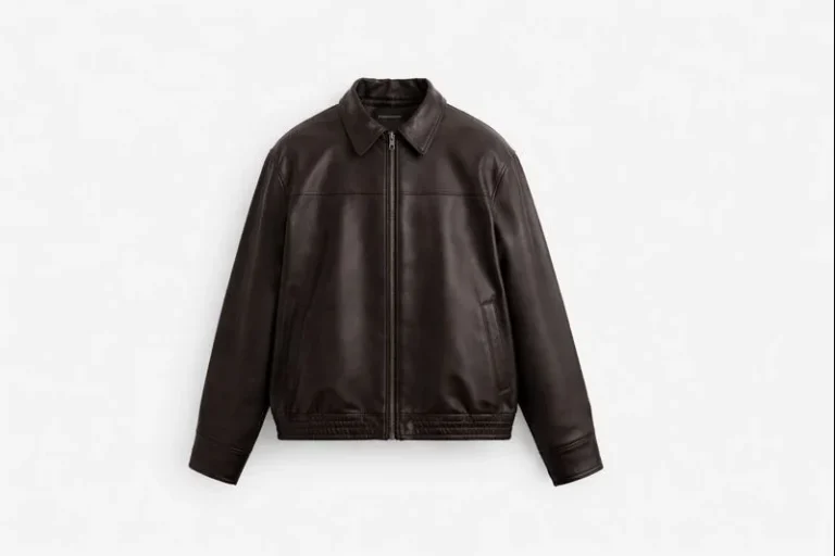 Zara leather jacket