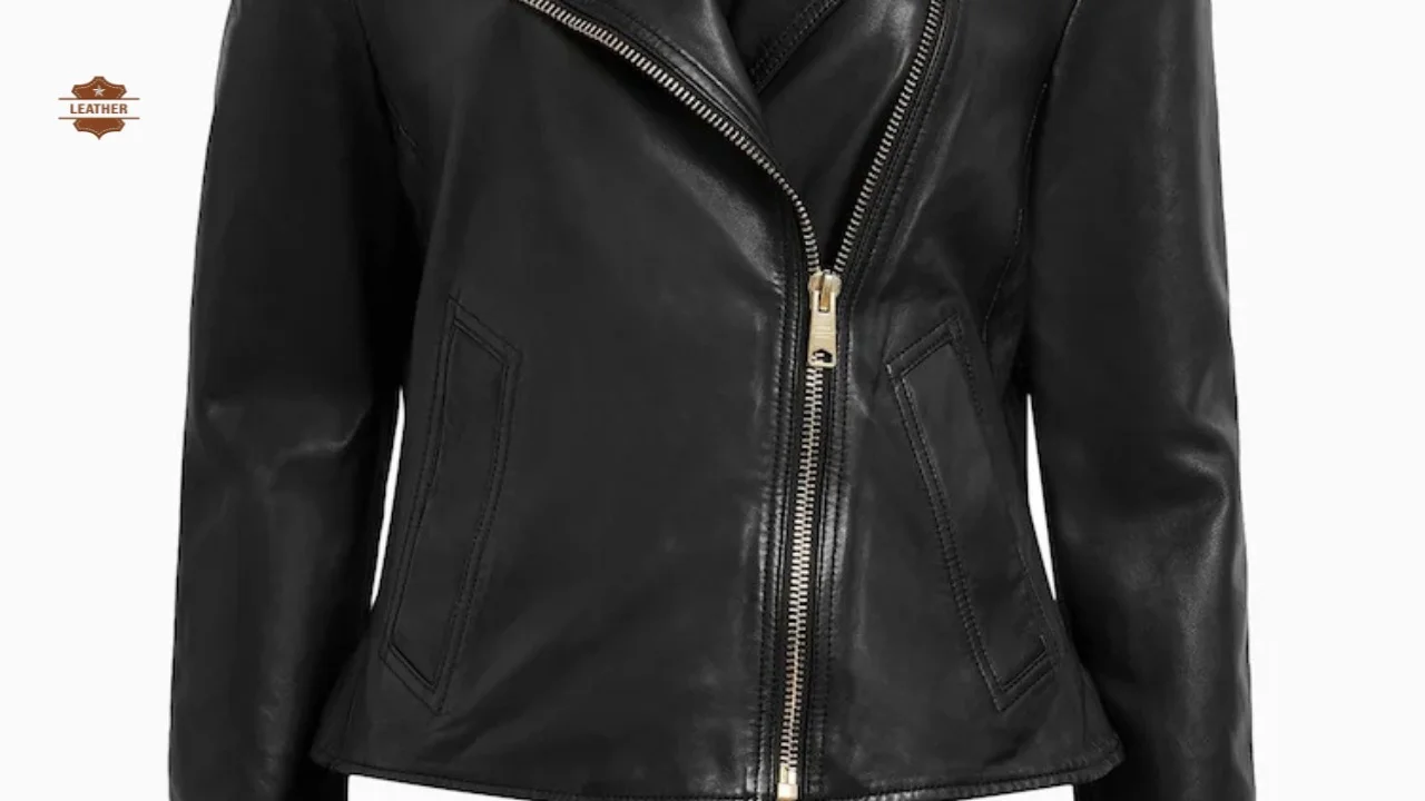 All saints leather biker jacket