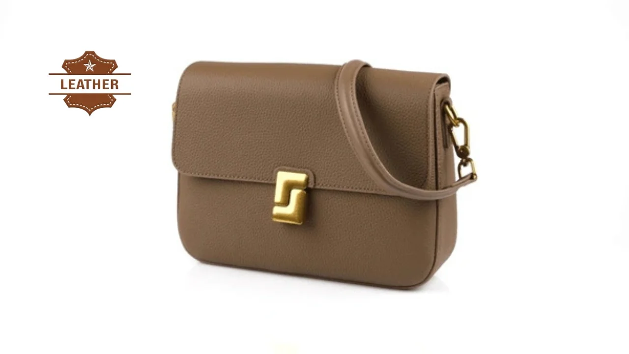 Crossbody leather bag