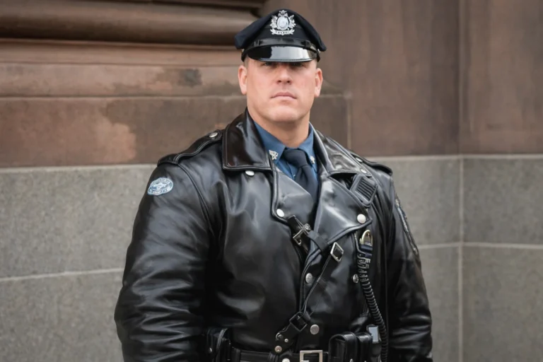 Do cops still wear leather jackets