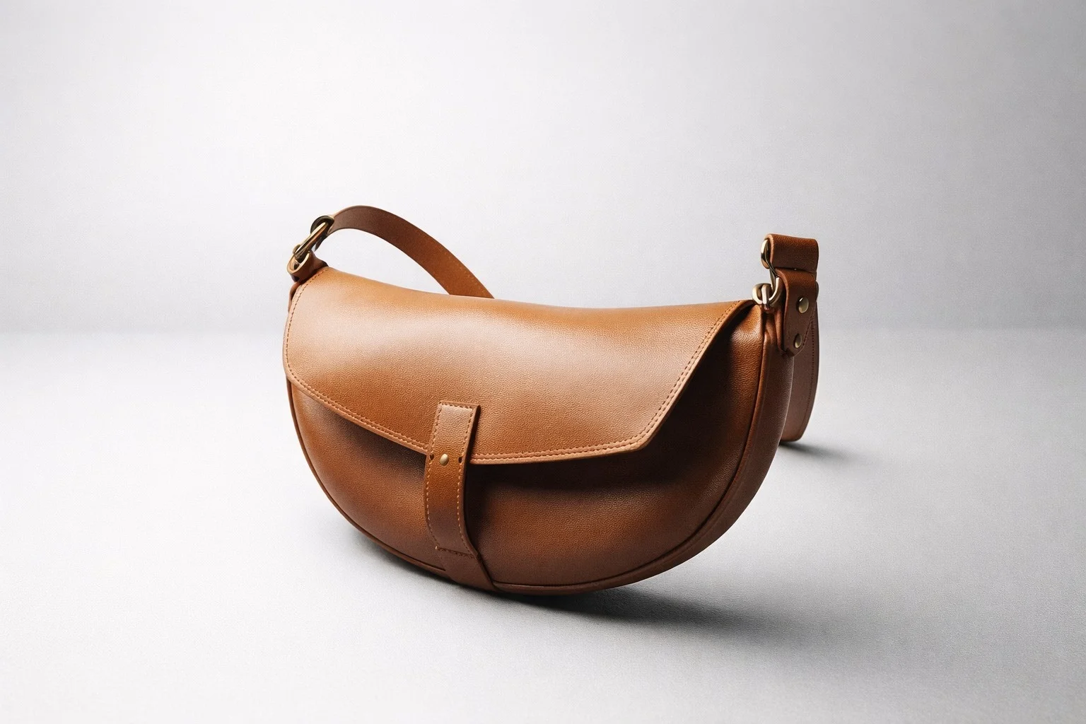 Leather belt bag