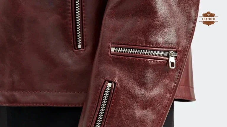 Leather jacket for men