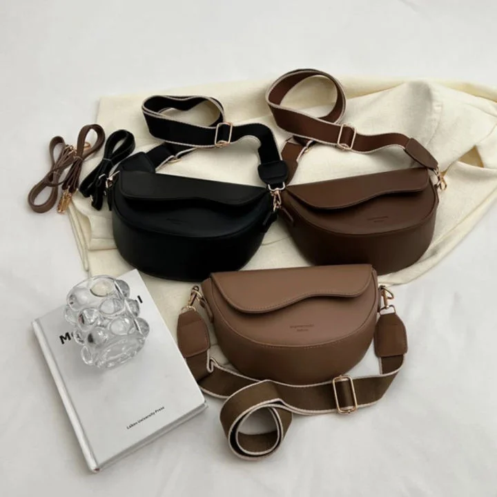 Crossbody leather bags for women