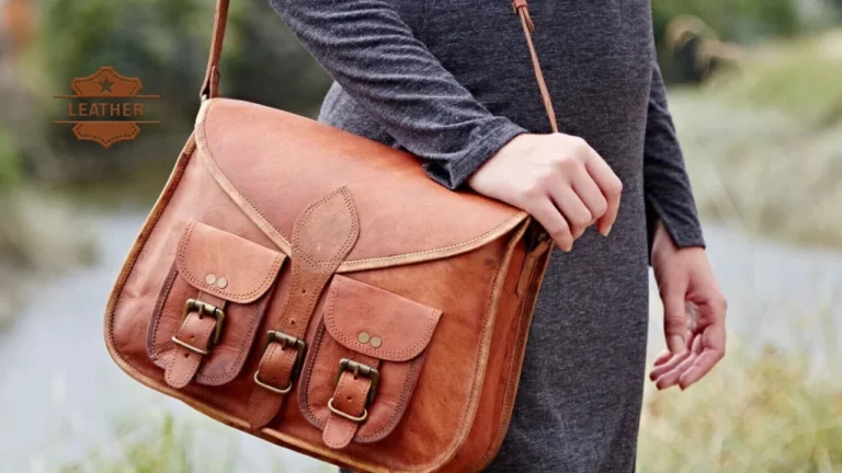 Crossbody leather bags for women