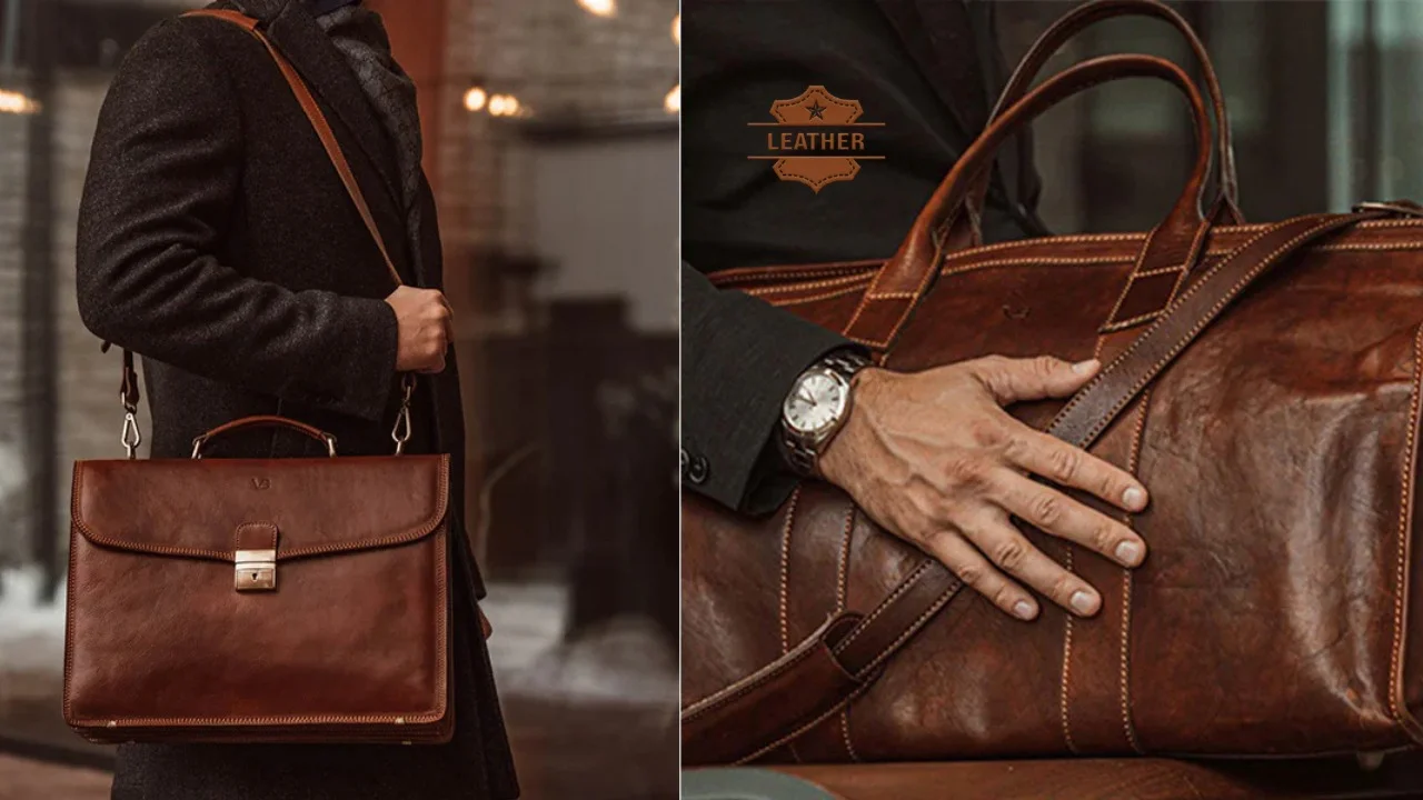 Leather bags for men