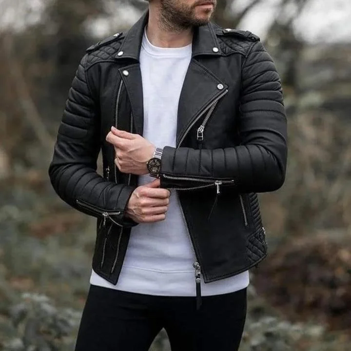 Leather jackets men