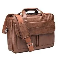 Leather notebook computer bags