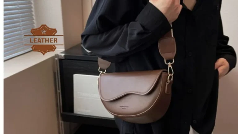 Leather purses shoulder bag