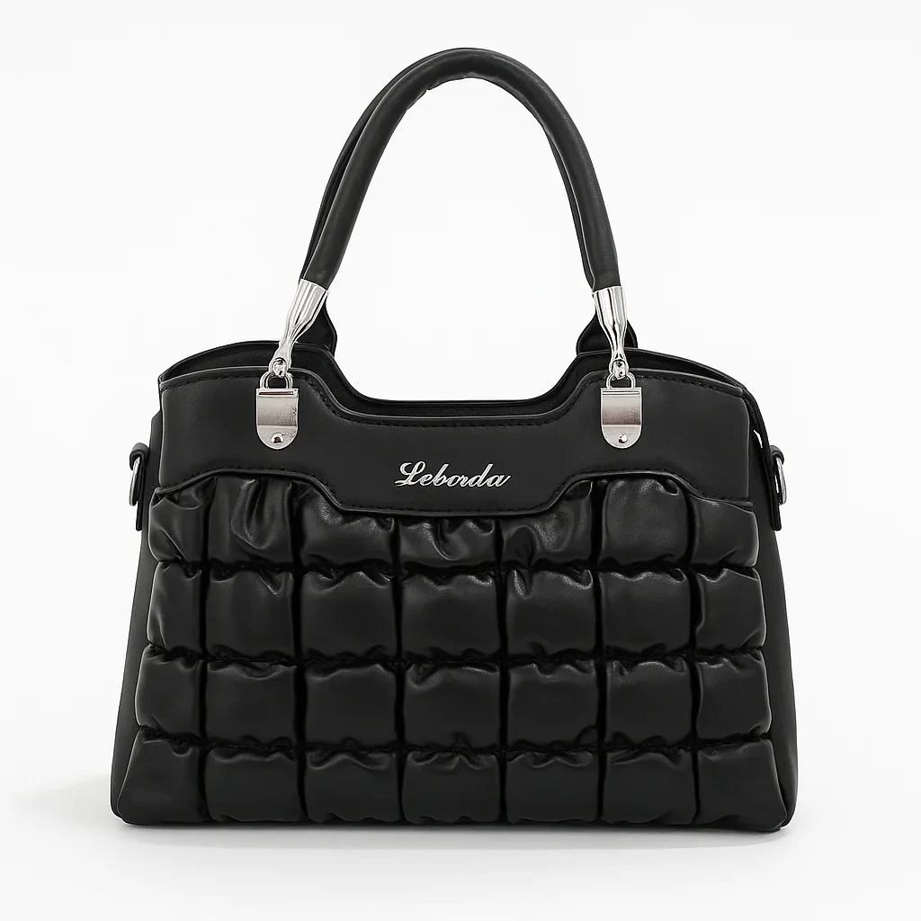 Quilted leather bag