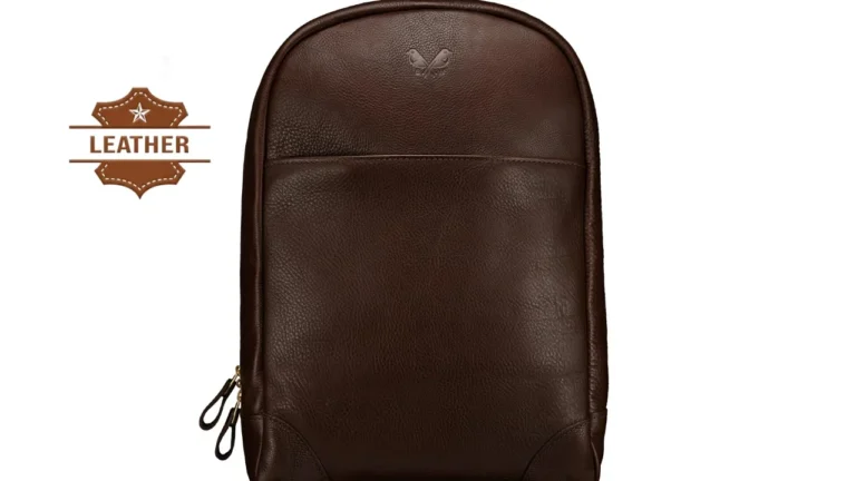 leather backpack for men