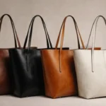 Almost perfect leather tote bag