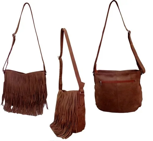 Bag fringe leather