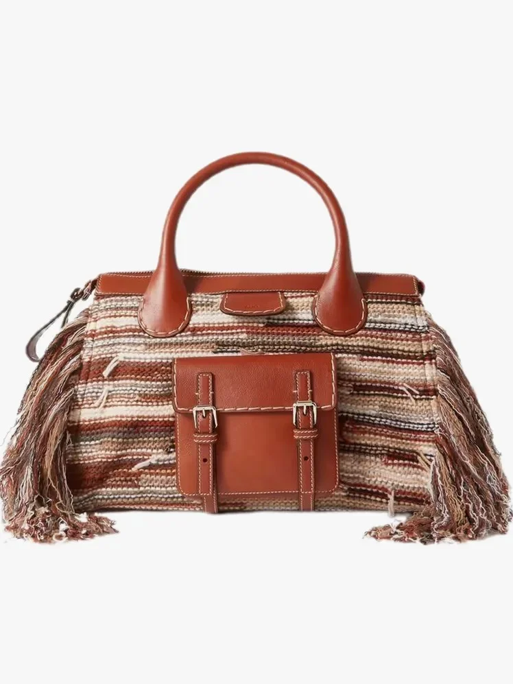 Bag fringe leather