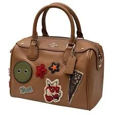 Coach brown leather bag