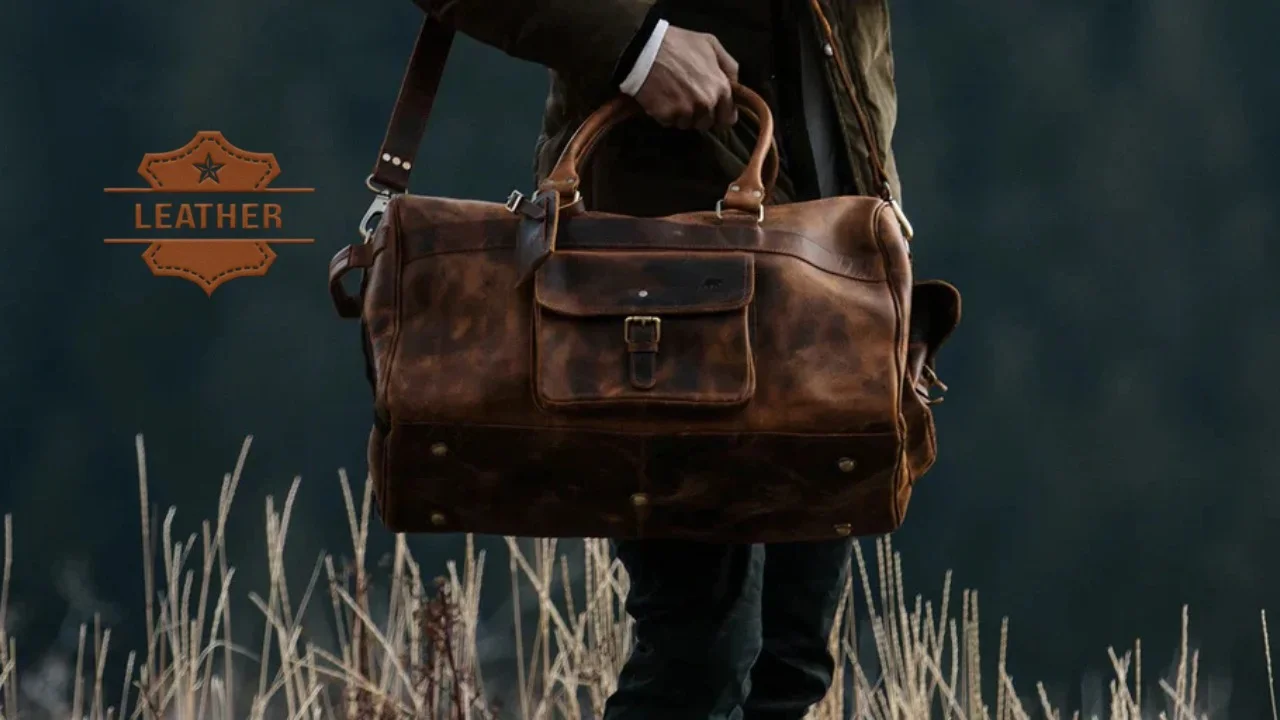 Full grain leather bags