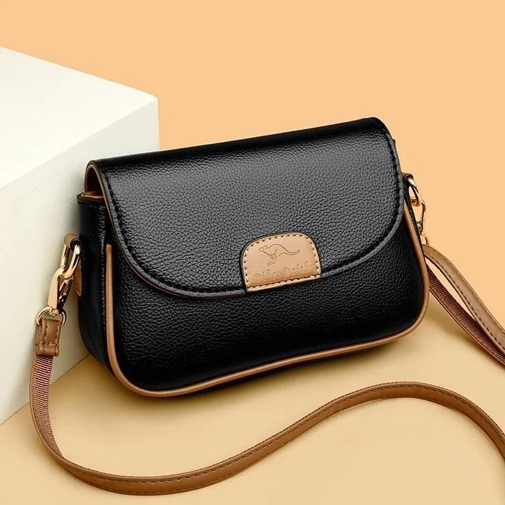 Genuine leather crossbody bags