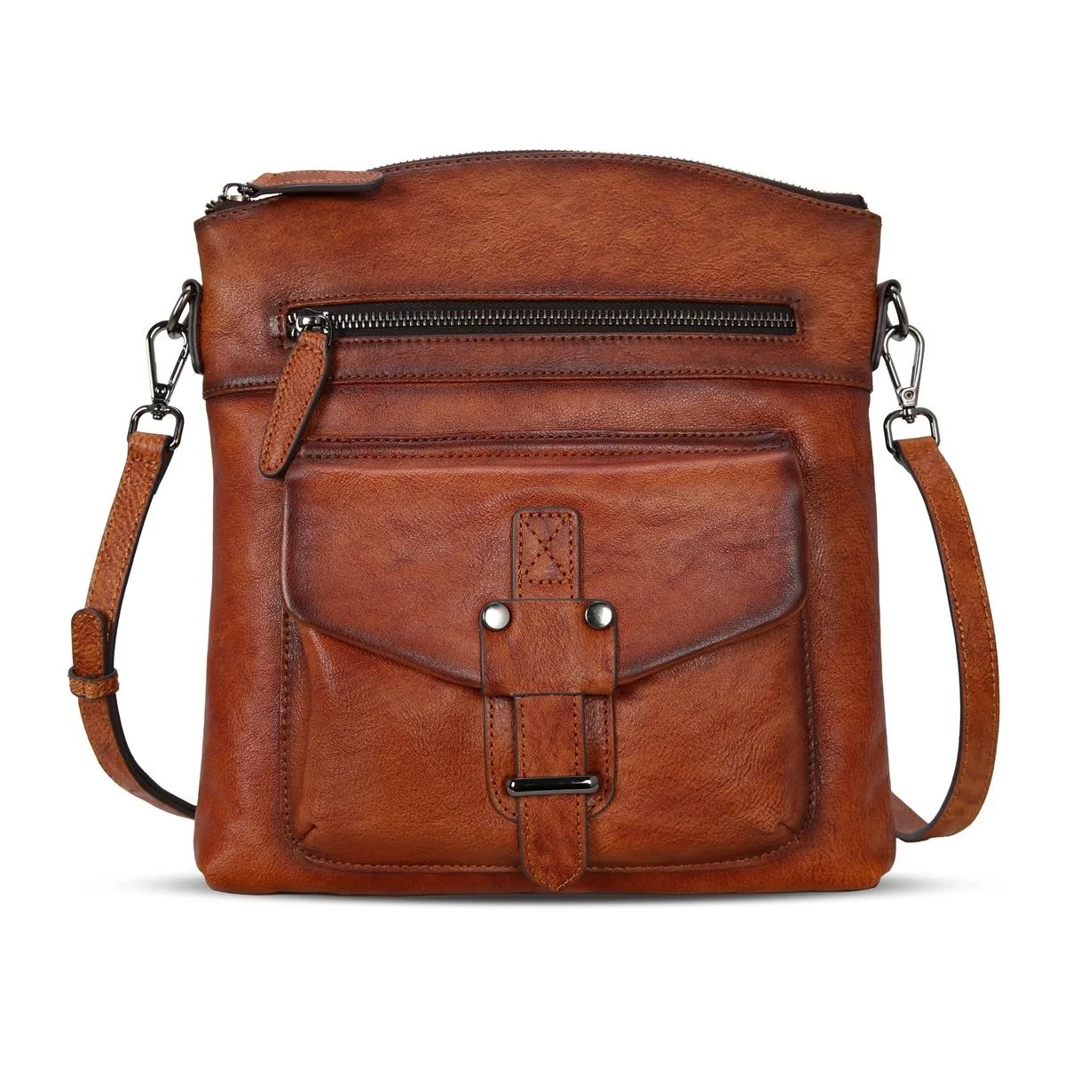 Genuine leather crossbody bags