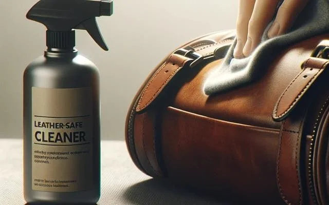 Leather bag cleaner