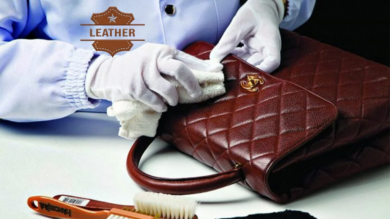 Leather bag wash