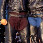Leather chaps for men