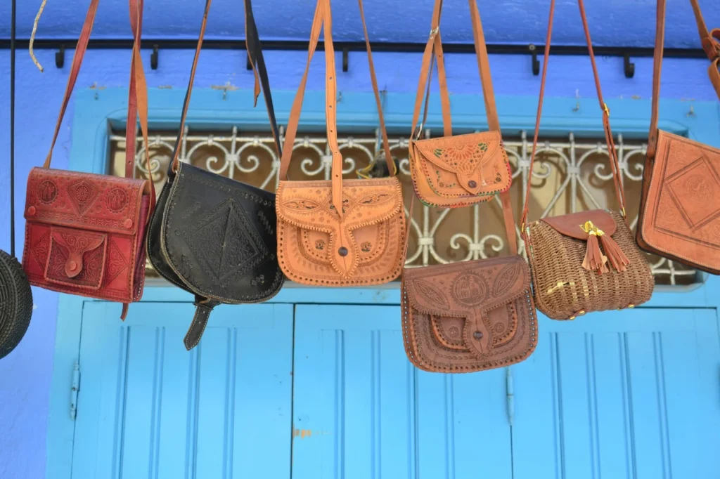 Leather handcrafted bags