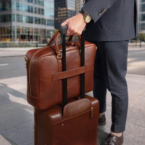 Leather laptop bags for men
