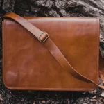 Leather messenger bags for men