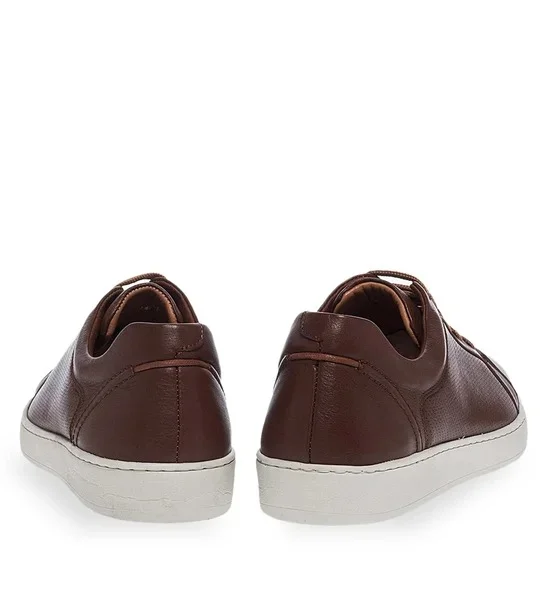Leather sneakers for men