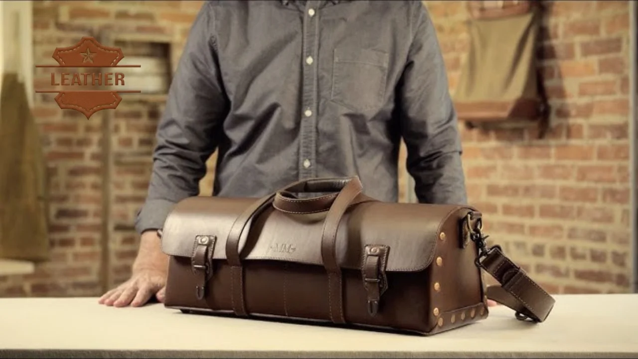 Leather tool bag