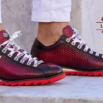 Mens leather sneakers