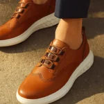Mens leather tennis shoes