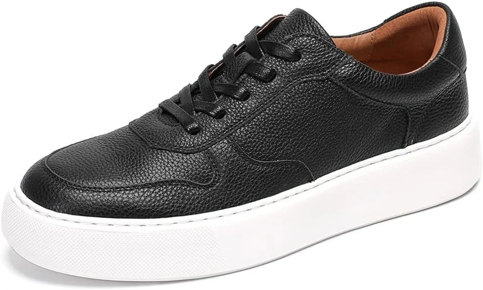 Mens leather tennis shoes