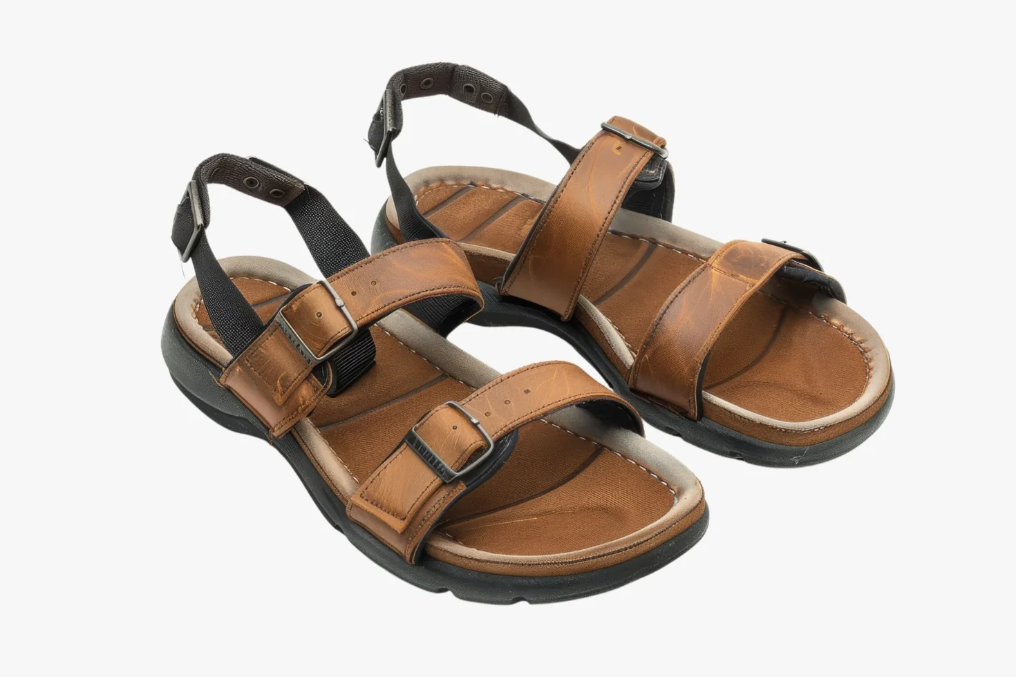 Mens sandals leather