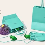 Tiffany leather bag charm