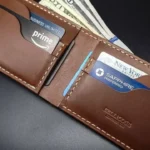 mens bifold leather wallet