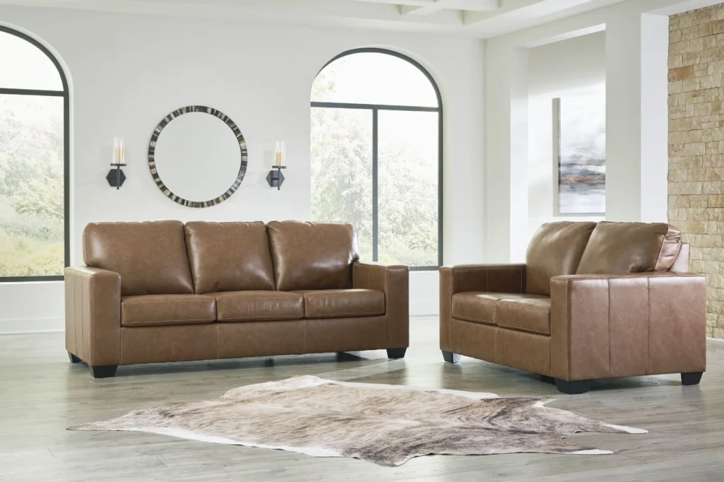 Ashley Leather Sofa