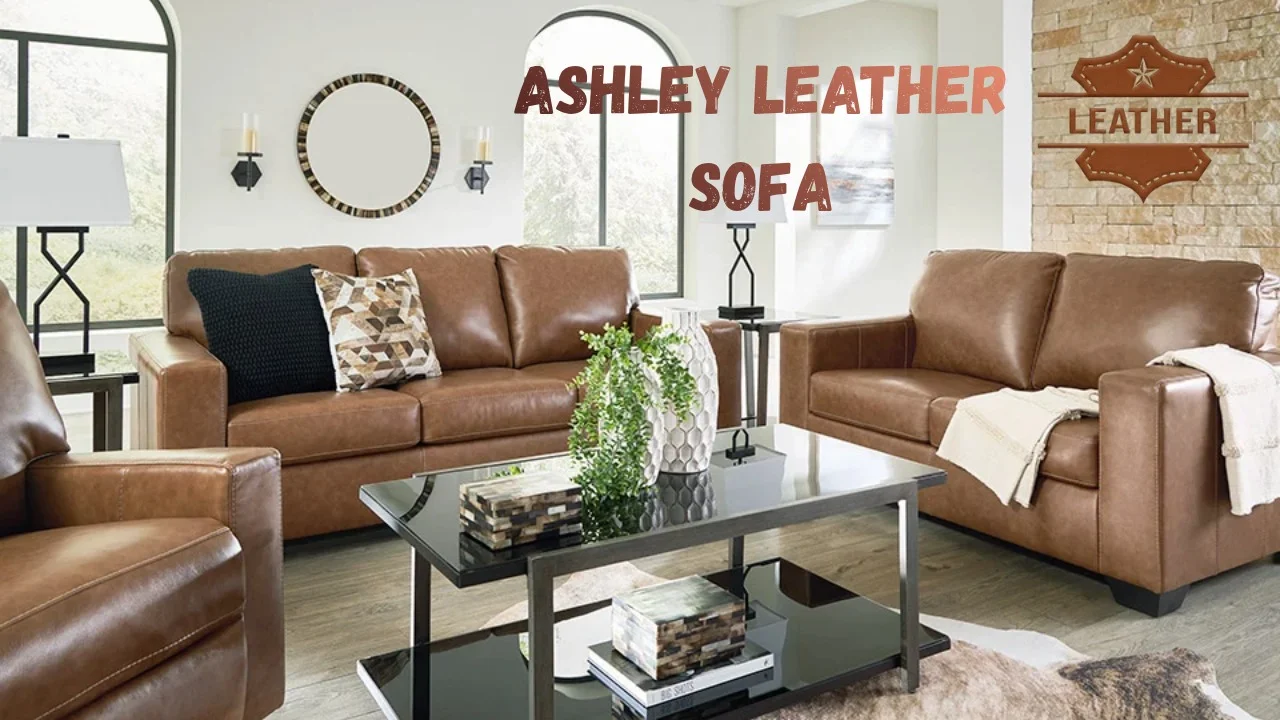 Ashley Leather Sofa
