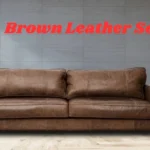 Brown Leather Sofa