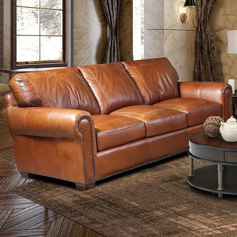 Full Grain Leather Sofa