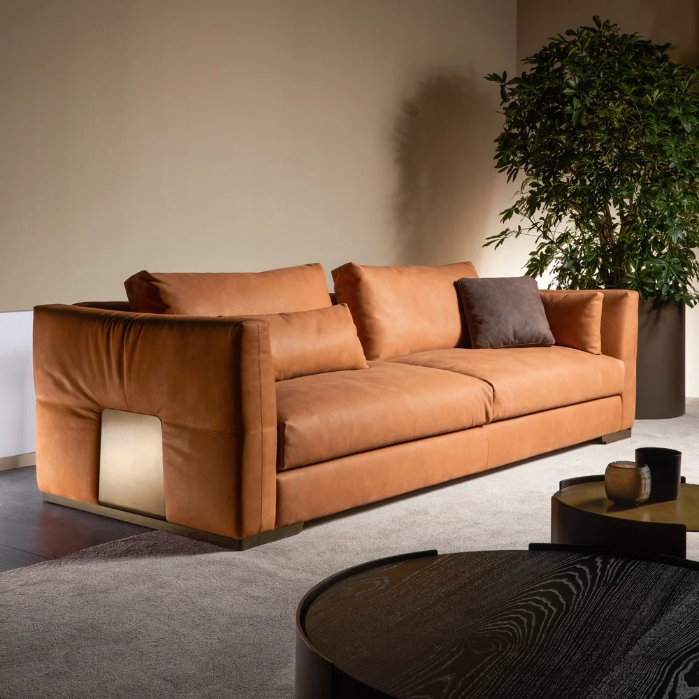 Italian Leather Sofa