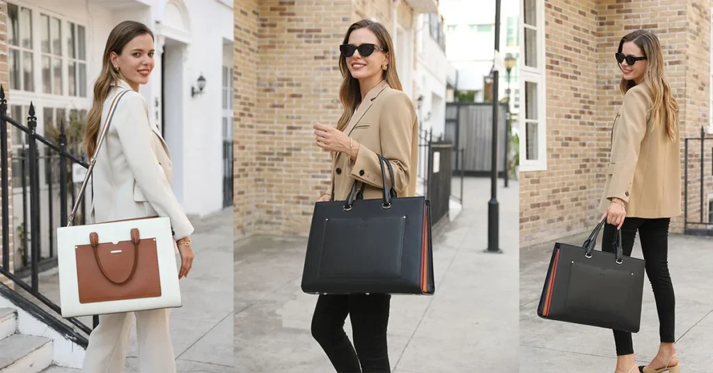 Leather Briefcase for Women