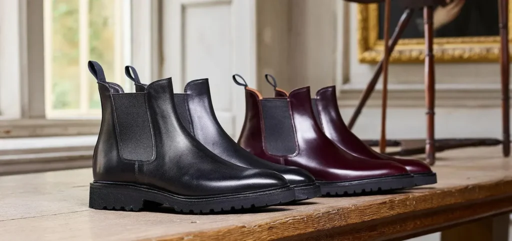 Leather Chelsea Boots Women