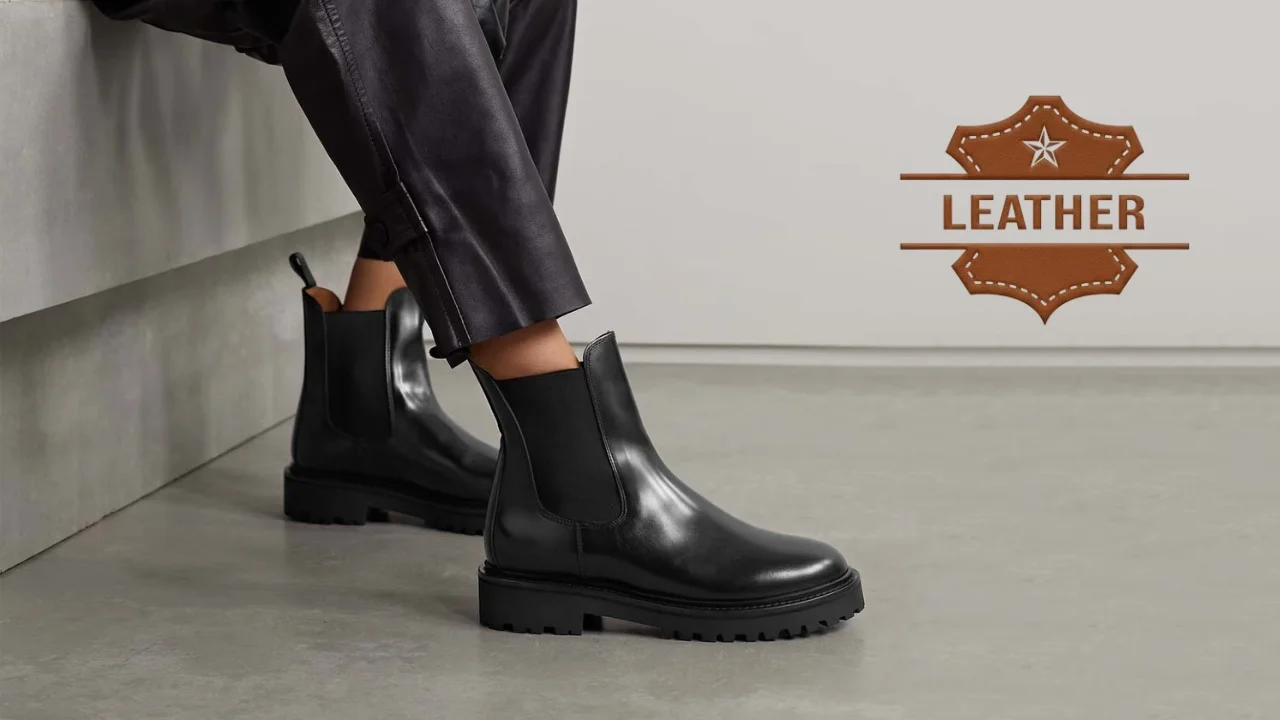 Leather Chelsea Boots Women