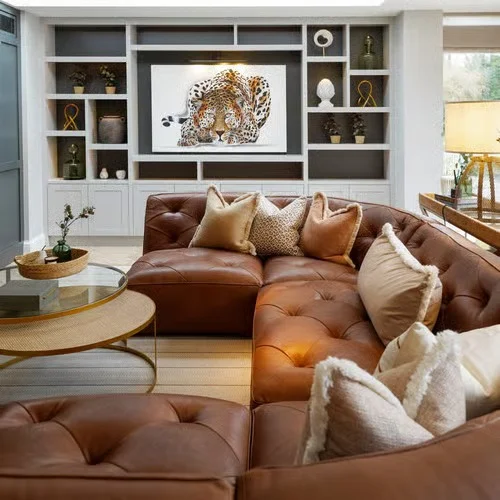 Leather Sectional Sofa