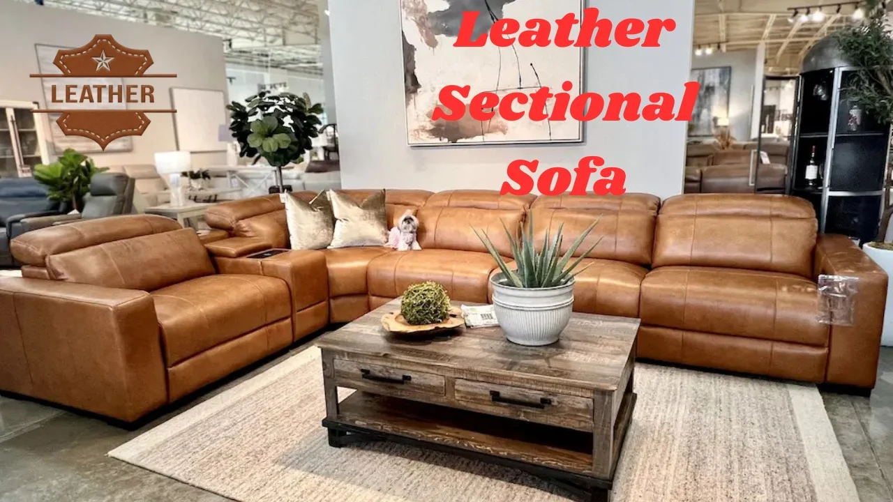 Leather Sectional Sofa