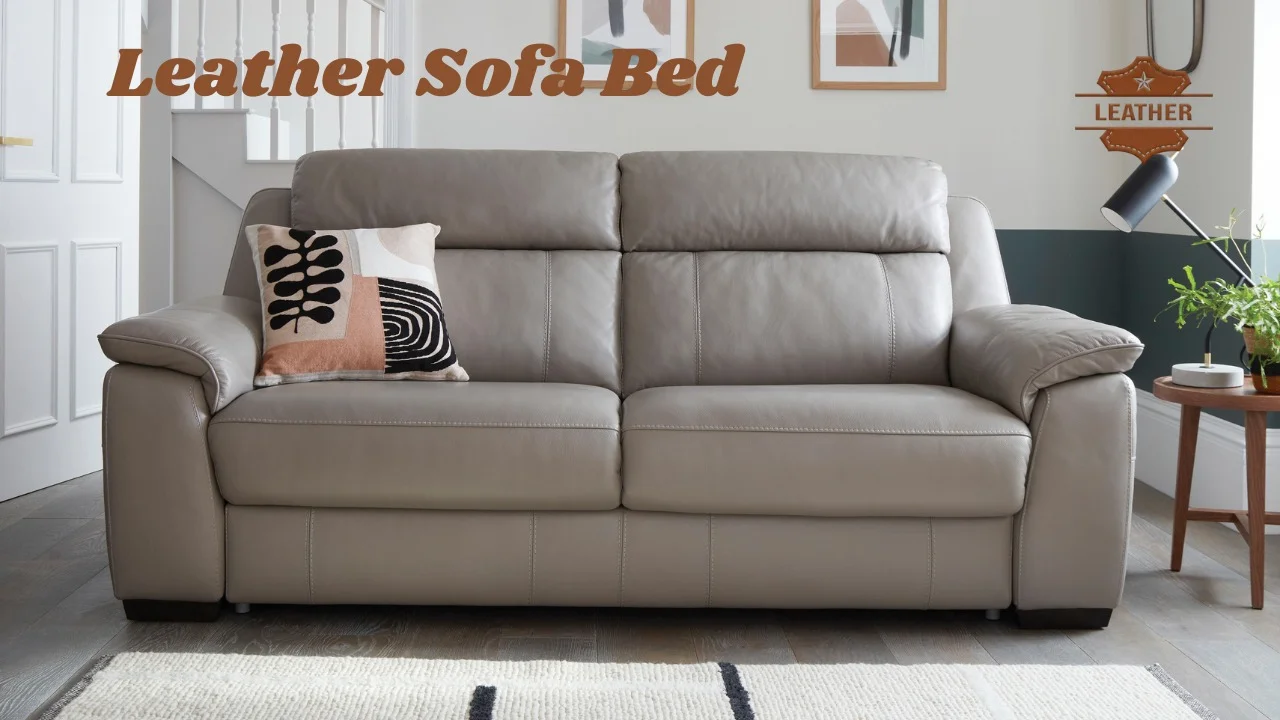 Leather Sofa Bed